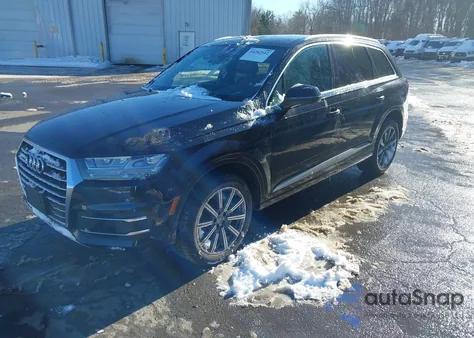 2017 Audi Q7 3.0T Premium from USA, damaged, VIN WA1LAAF78HD025196